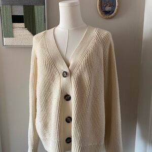 Shaker-Stitch Cardigan